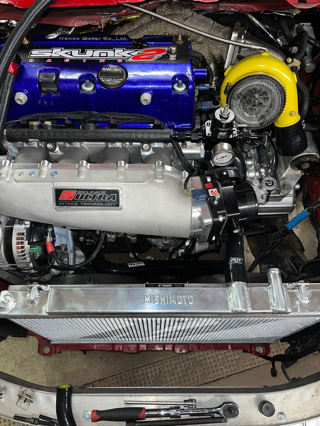 2006-2011 Honda civic SI Tucked engine harness service