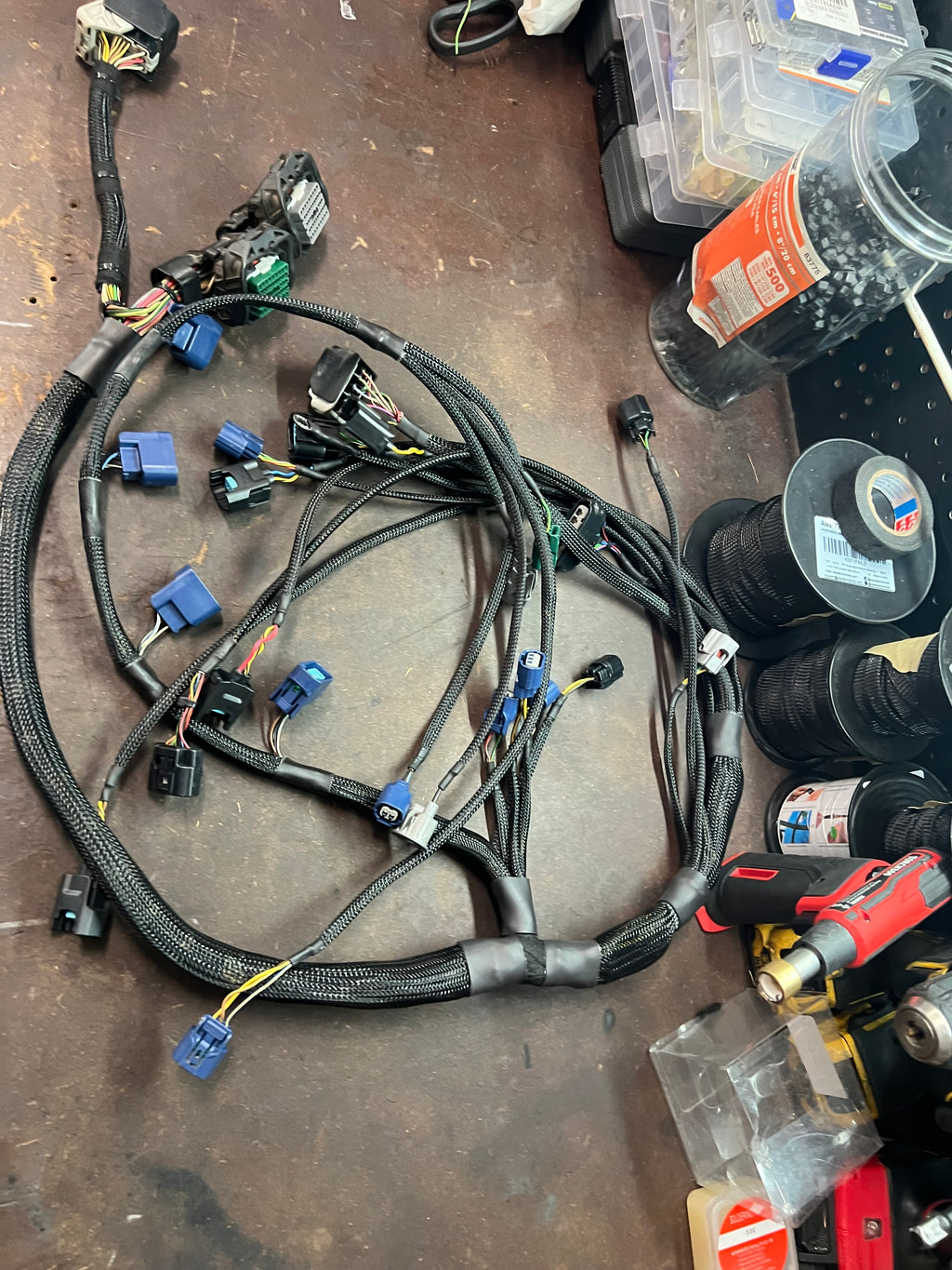 2006-2011 Honda civic SI Tucked engine harness service