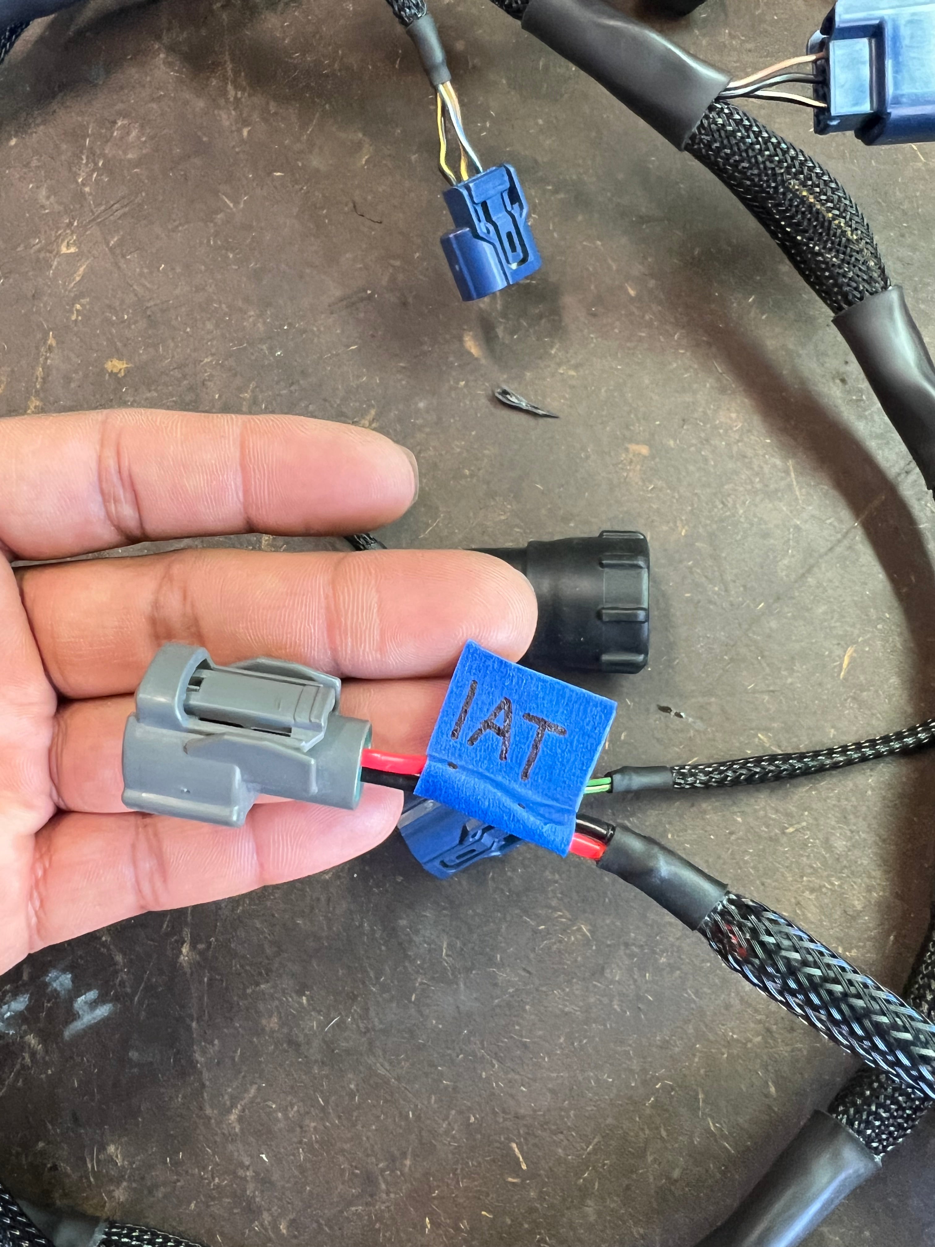 2006-2011 Honda civic SI Tucked engine harness service