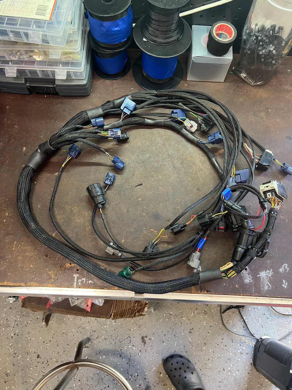 2006-2011 Honda civic SI Tucked engine harness service